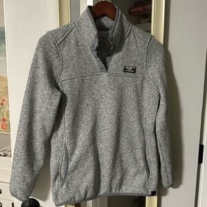 L.L Bean fleece sweater pullover